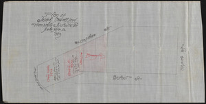 Plan of Joseph Stowell land, Hampshire & Walnut Sts.