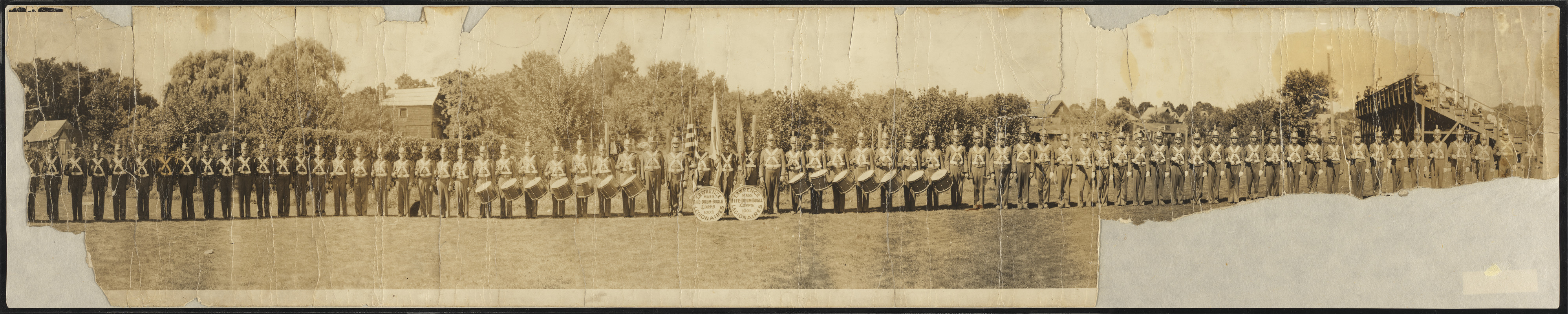 Lawrence, Mass. Fife-Drum-Bugle Corps, 100% legionaires