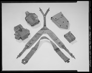 Fighting load equipment carriers, ammo pouch closed