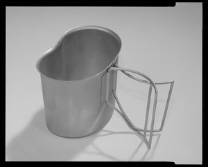 Cup, canteen w/folding handle, open position
