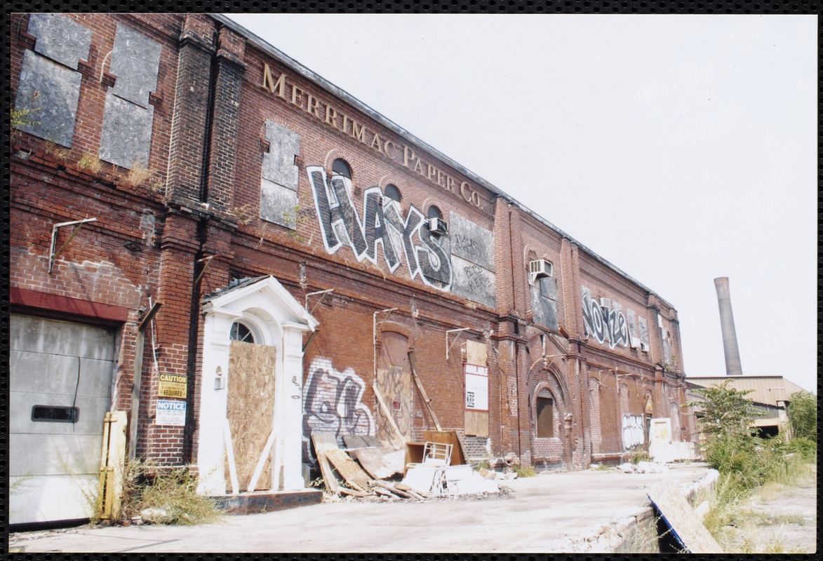 Merrimac Paper Co. demolition