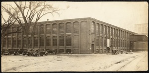 Pacific Mill weave shed, scene of auto show Feb. 1932