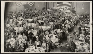 Centennial Banquet, Lawrence Massachusetts,  Central Catholic Auditorium. June 14, 1953