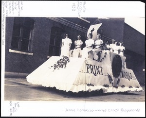 Pacific print works float 1933