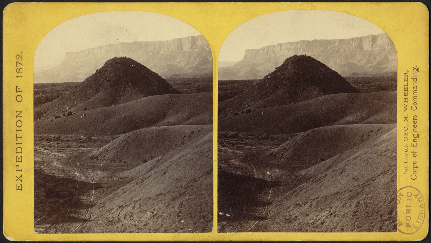 The "Vermillion Cliff," a typical plateau edge, as seen from Jacobs Pool, Arizona.