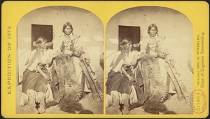 Jicarilla Apache brave and squaw