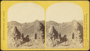 Characteristic ruin, of the Pueblo San Juan, New Mexico