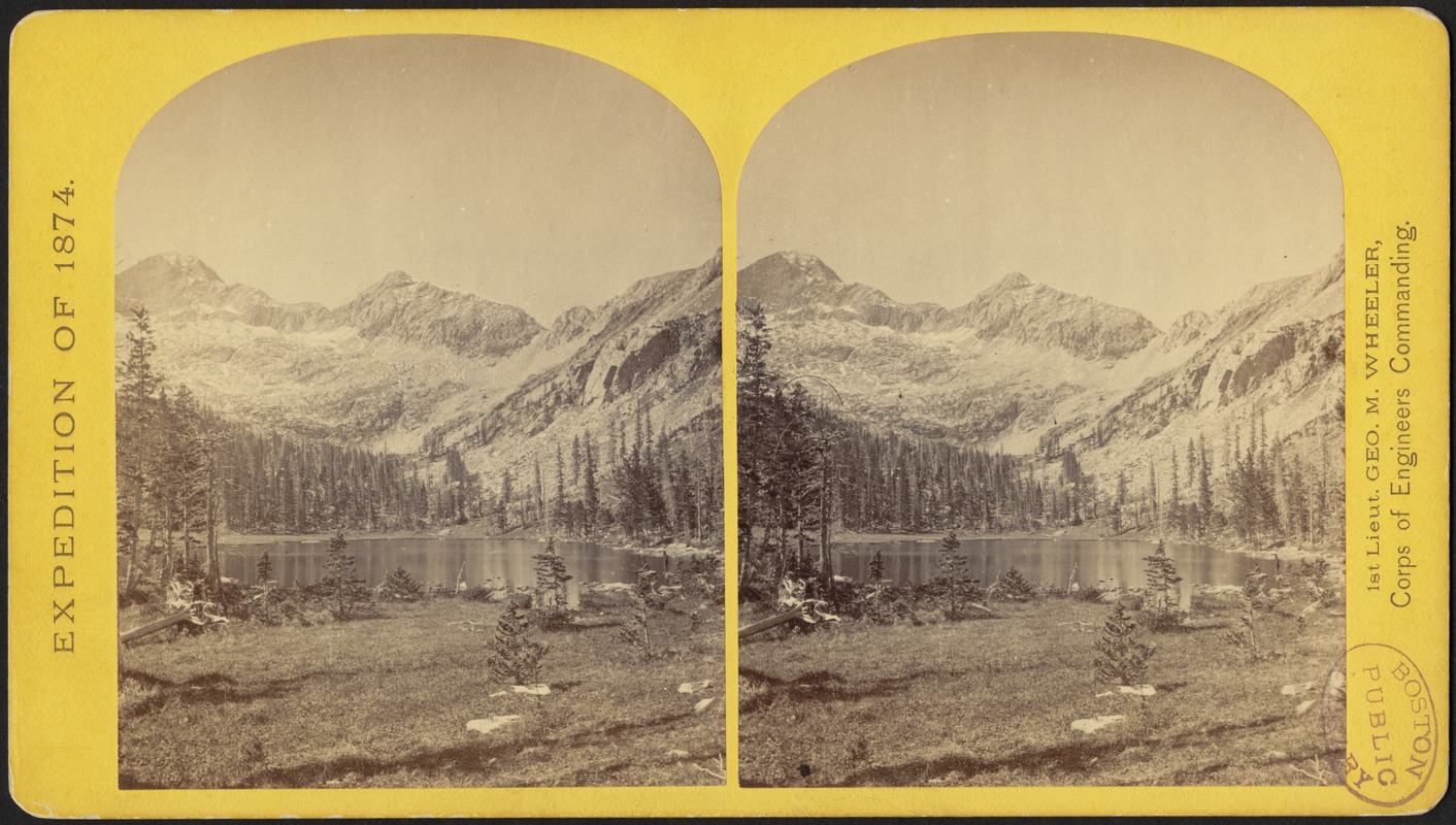 Alpine Lake, in the Cerro Blanco Mountains, Colorado