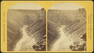 Marble Cañon, one of the gorges of the Colorado