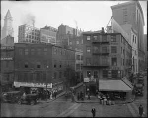 Dock Square, Exchange Street and Devonshire Street