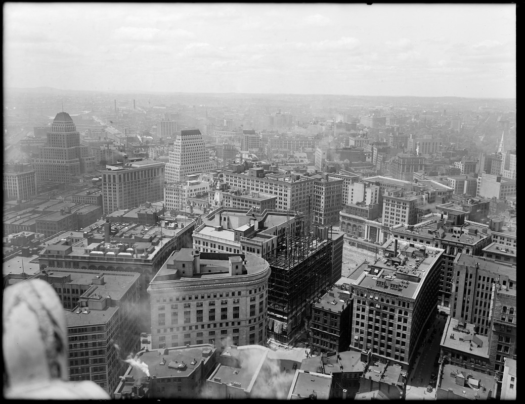 Looking toward Post Office Square from Custom House Tower