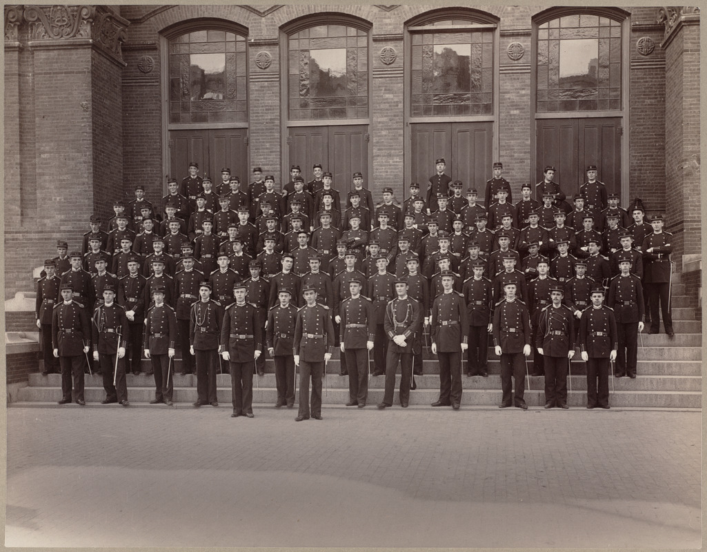 Officers of Boston School Regiment.