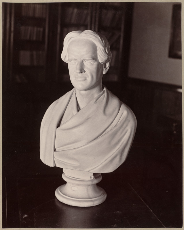 Bust of Horace Mann.