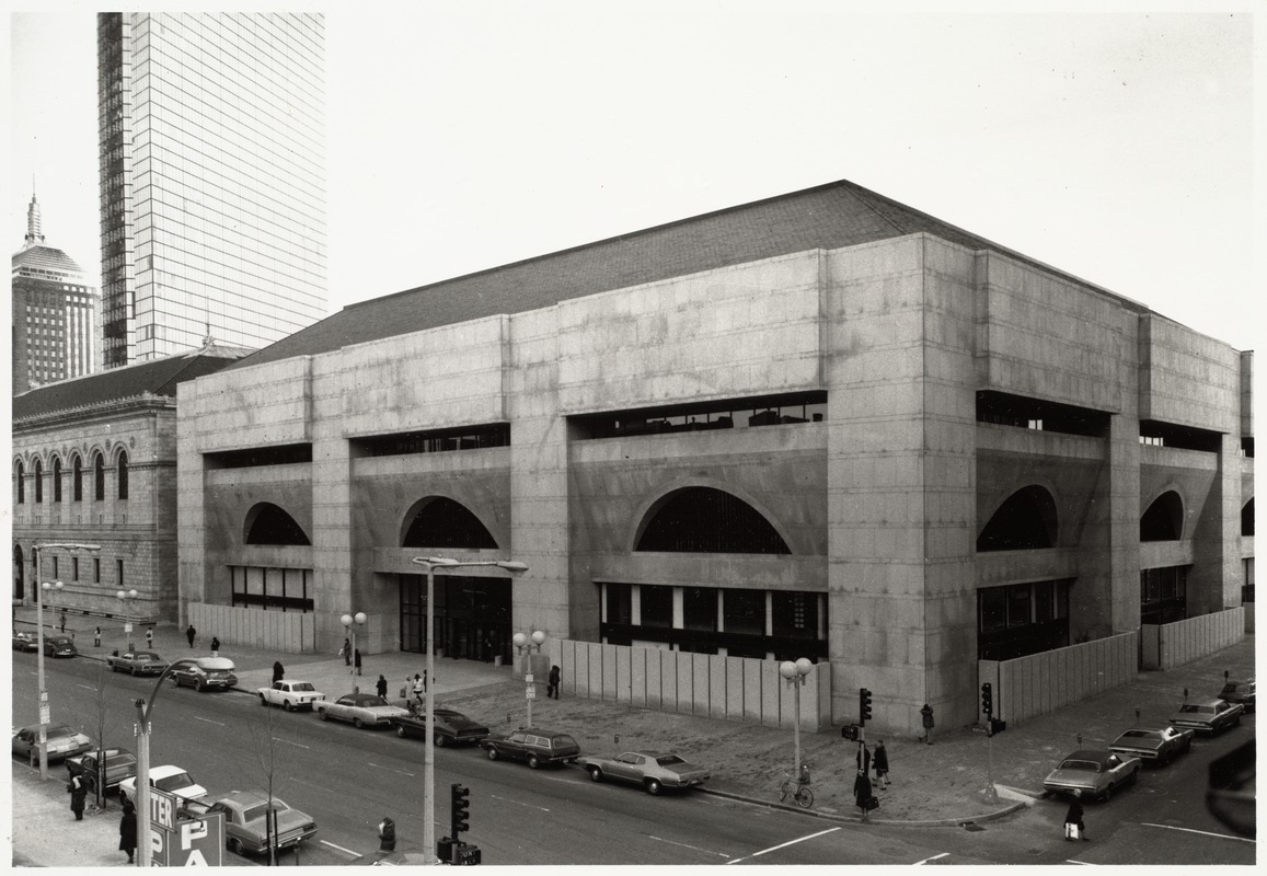 Boston Public Library Johnson building