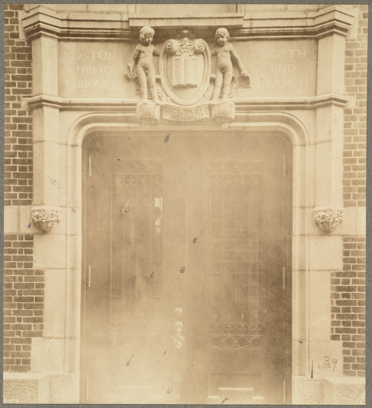 North End Branch doorway