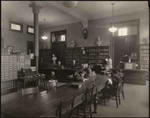 Fellowes Athenaeum Branch of the Boston Public Library, possibly children's room