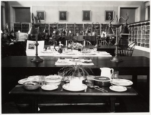 Dining event at the Boston Public Library's West End Branch