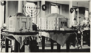 West End Branch. Temples used in 275th anniversary of the Jew in America Exhibit