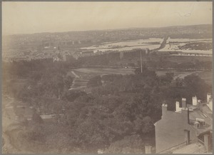 View from State House looking west by south, 1858