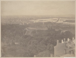 View from State House looking west by south, 1858