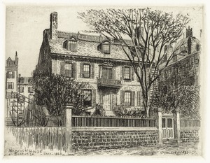 Hancock House - Beacon St. - 1737-1863