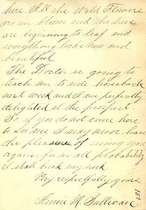 Letter from Annie Sullivan to Michael Anagnos, March 13, 1887 (p. 5 of 5)
