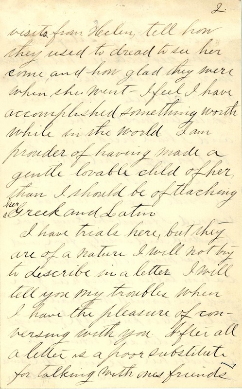 Letter from Annie Sullivan to Michael Anagnos, August 23, 1887 (p. 5 of 8)
