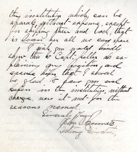 Letter from John Bennett to Anne Sullivan, Sept. 17, 1889 (p. 5 of 5)