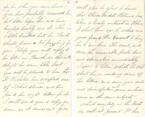 Letter from Annie Sullivan to Michael Anagnos, March 2, 1890 (pp. 3 & 4 of 6)