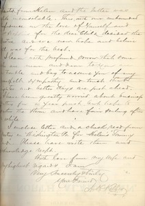 Letter from Capt. A. Keller to Michael Anagnos, Nov. 26, 1891 (p. 2 of 2)