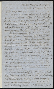 Letter from Samuel May, Boston, to Mary Anne Estlin, January 16, 1855