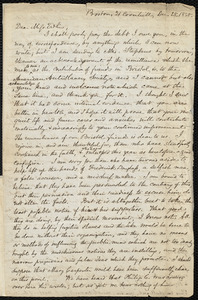 Letter from Samuel May, Boston, to Mary Anne Estlin, Dec. 28, 1858
