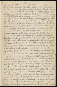 Letter from Samuel May, to John Bishop Estlin