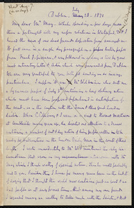 Letter from Richard Davis Webb, Dublin, to Samuel May, July 28, 1871