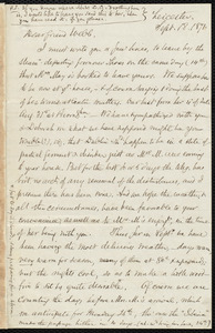 Letter from Samuel May, Leicester, [Mass.], to Richard Davis Webb, Sept. 13, 1871