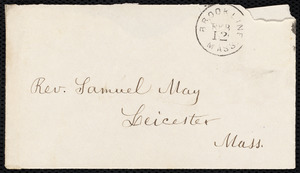 Letter from Charles King Whipple, Brookline, [Mass.], to Samuel May, Feb. 11th, 1880