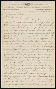 Letter from John Oliver, Richmond, Va., to Samuel May, May 31, 1887