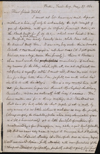 Letter from Samuel May, Boston, to Richard Davis Webb, May 27, 1862