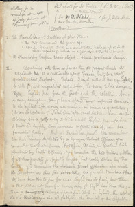 Notes for a fourth of July oration by Samuel May, [July 4], 1862