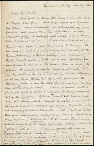Letter from Samuel May, Leicester, Mass., to Richard Davis Webb, Dec. 29, 1863