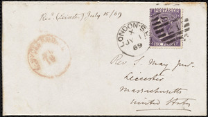 Letter from Frederick William Chesson, London, to Samuel May, 1st July, 1869