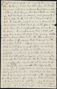 Letter from Richard Davis Webb, to Samuel May, Jan. 1858