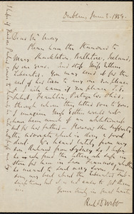 Letter from Richard Davis Webb, Dublin, to Samuel May, June 3, 1859