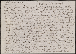 Letter from Richard Davis Webb, Dublin, to Samuel May, Sept. 27, 1859