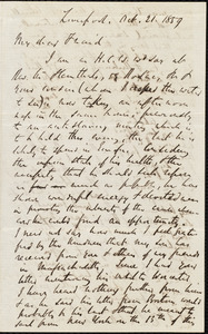 Letter from Richard Davis Webb, Liverpool, to Samuel May, Oct. 21, 1859