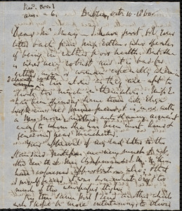 Letter from Richard Davis Webb, Dublin, to Samuel May, Oct. 10, 1860