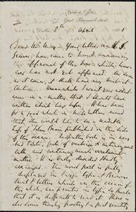 Letter from Richard Davis Webb, Dublin, to Samuel May, 8th of April, 1861