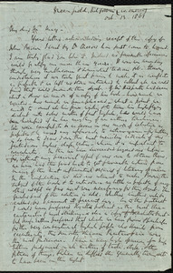 Letter from Richard Davis Webb, Dublin, to Samuel May, Oct. 13, 1861