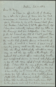 Letter from Richard Davis Webb, Dublin, to Samuel May, Feb. 1, 1862