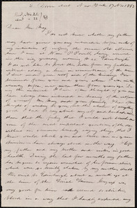 Letter from Richard Webb, New York, to Samuel May, 17 Nov., 1863